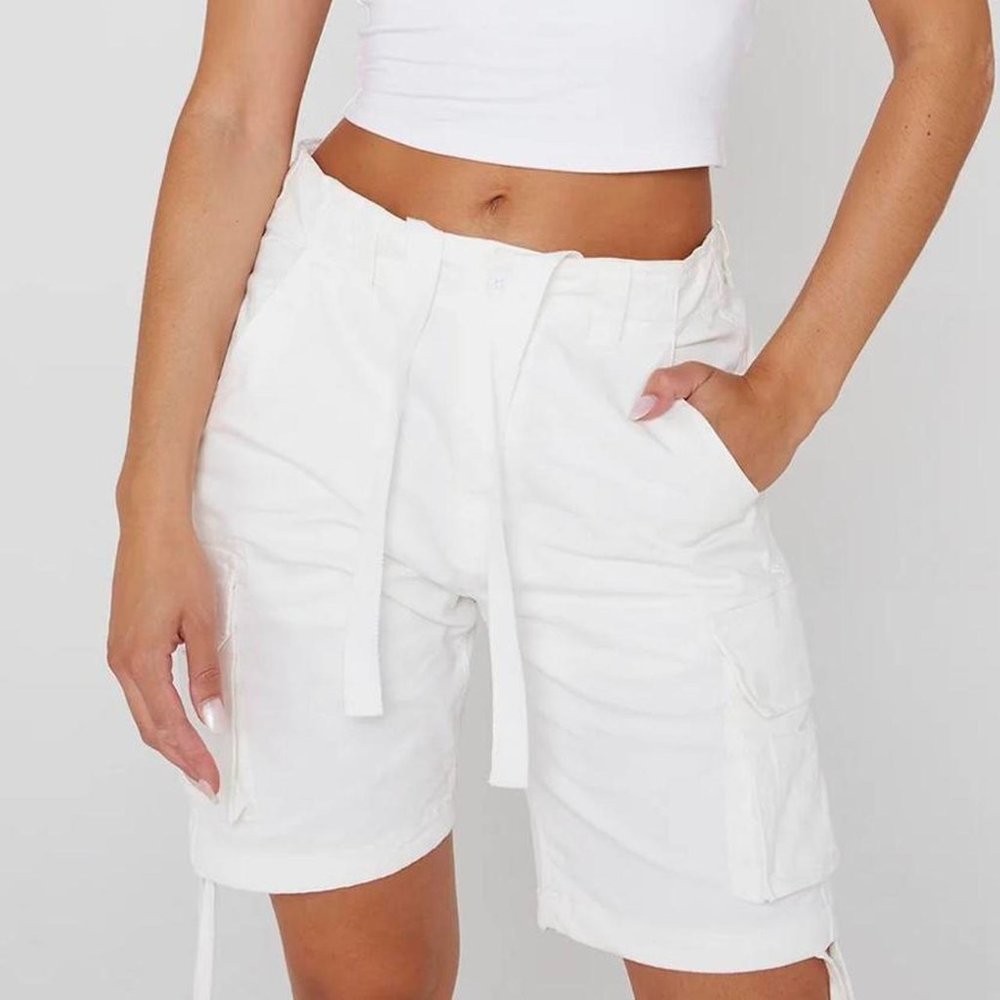 Womens White Shorts